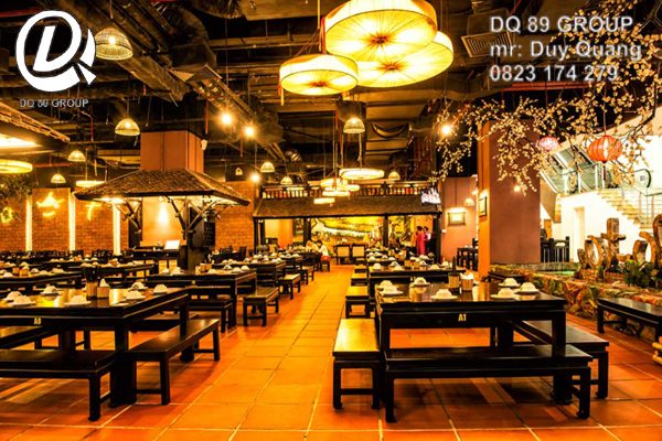 thiết kế thi công nhà hàng tại vinh nghệ an hà tĩnh 1