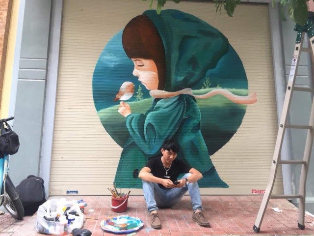 Vẽ Tranh Tường Tại TP Vinh Nghệ An Hà Tĩnh