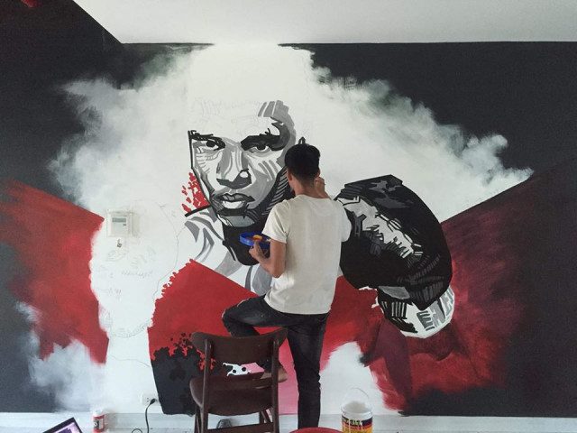 Vẽ Tranh Tường Tại TP Vinh Nghệ An Hà Tĩnh