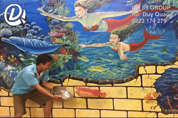 vẽ tranh tường tại tp vinh nghệ an hà tĩnh 4