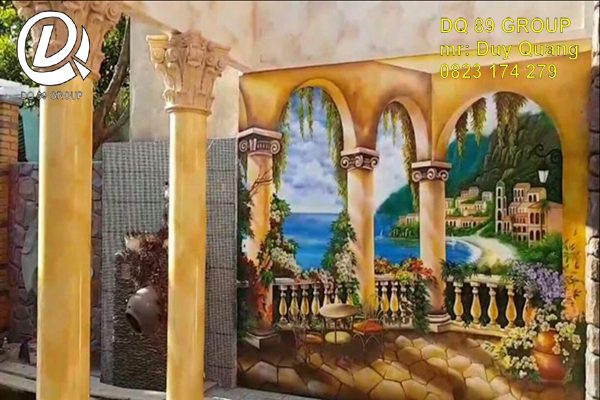 vẽ tranh tường tại tp vinh nghệ an hà tĩnh 6
