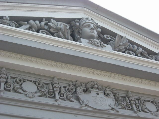 đắp phù điêu hoa văn tại Hà tĩnh