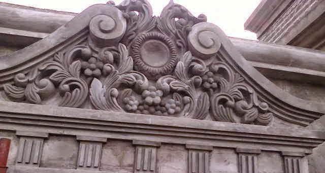 Đắp phù điêu trang trí mặt tiền nhà tại Hà Tĩnh