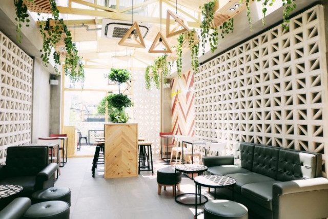 mẫu thiết kế quán trà sữa đẹp