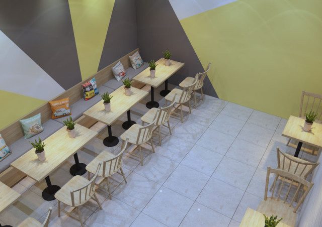 mẫu thiết kế quán trà sữa đẹp