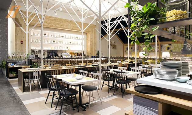 Thiết kế nhà hàng tại hà tĩnh