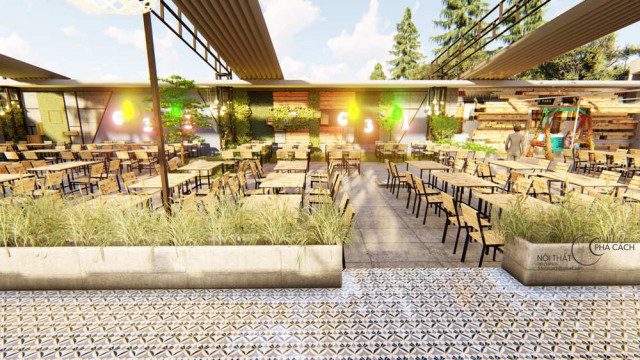 Thiết kế nhà hàng tại nghệ an