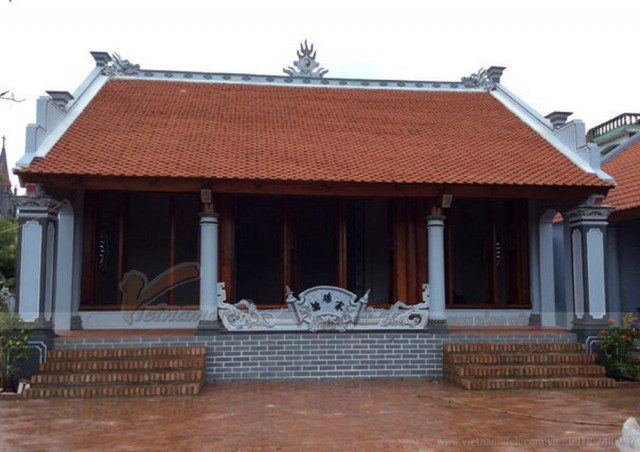 thiết kế thi công nhà thờ họ tại hà tĩnh 2