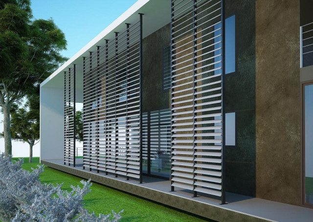 thi công lam chắn nắng tại Hà Tĩnh