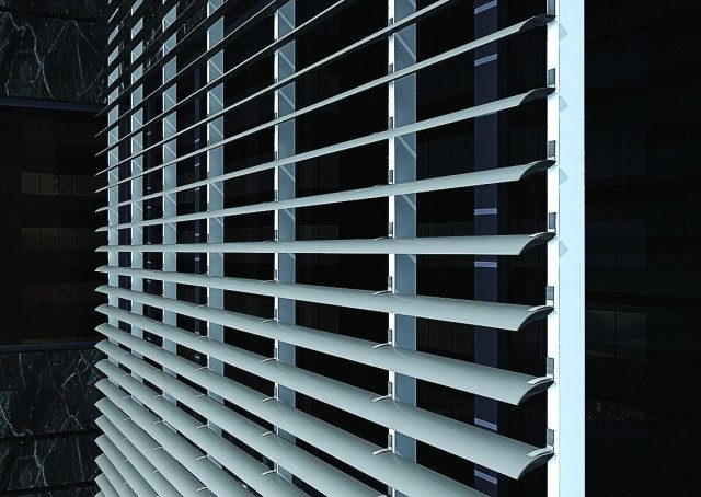 Thi công lam chắn nắng tại nghệ an