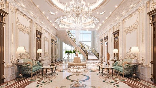 Thi công nội thất biệt thự đẹp tại Hà Tĩnh