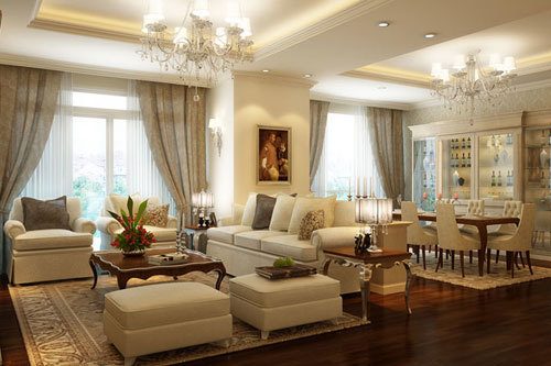 Thi công nội thất biệt thự đẹp tại Nghệ an