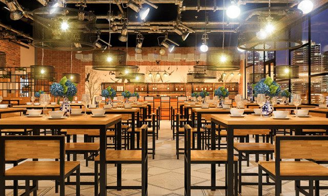 thi công nội thất nhà hàng tại Hà Tĩnh