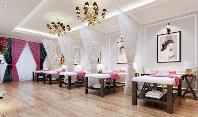 Thi công nội thất spa tại Nghệ An