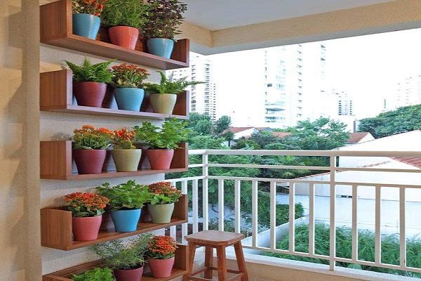 Thi công tiểu cảnh ban công tại hà tĩnh