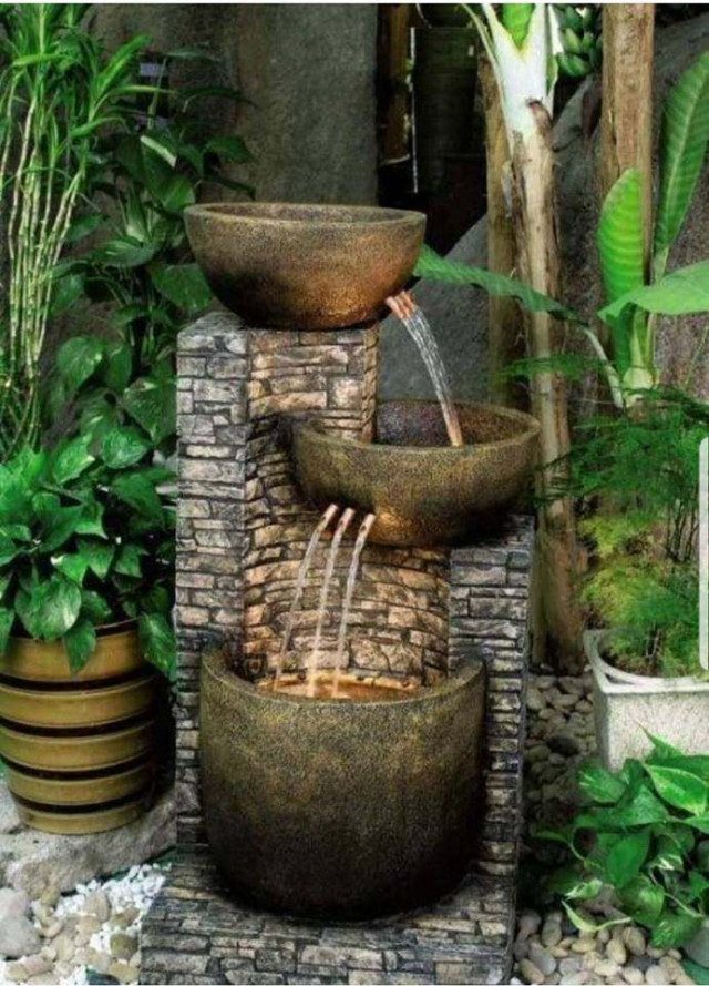 Thi công tiểu cảnh đài phun nước tại hà tĩnh