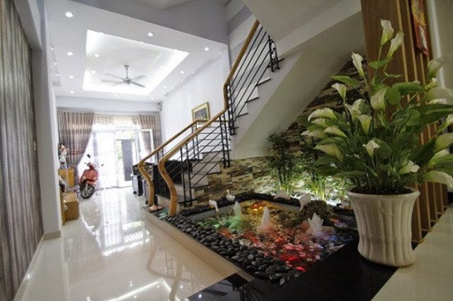 Thi công tiểu cảnh gầm cầu thang tại hà tĩnh