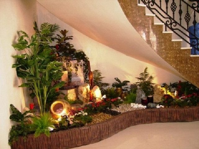 Thi công tiểu cảnh gầm cầu thang tại hà tĩnh