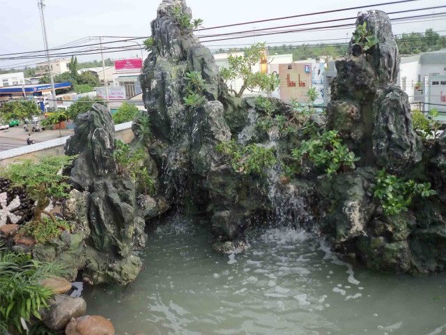 Thi công tiểu cảnh hòn non bộ tại hà tĩnh