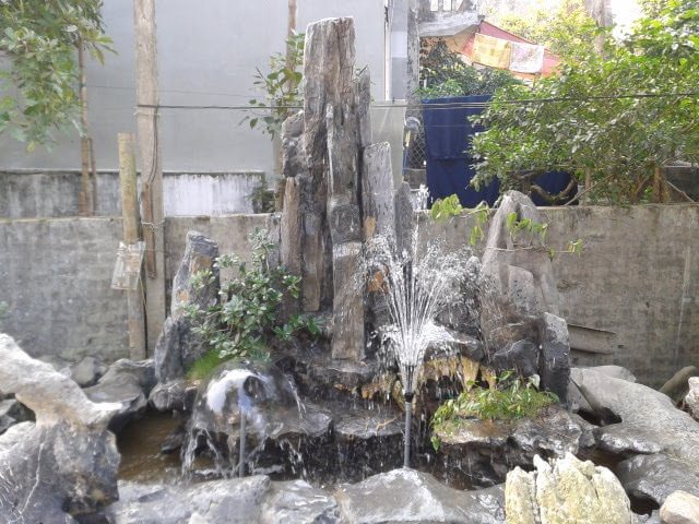 Thi công tiểu cảnh hòn non bộ tại hà tĩnh