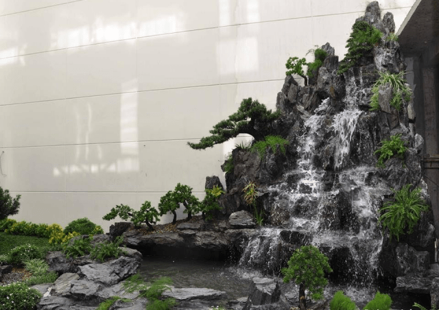 Thi công tiểu cảnh hòn non bộ tại hà tĩnh