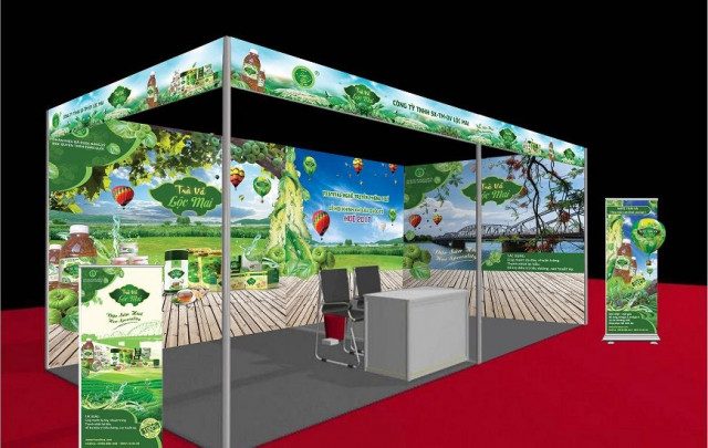 Thiết kế thi công gian hàng hội chợ tại Hà Tĩnh 4