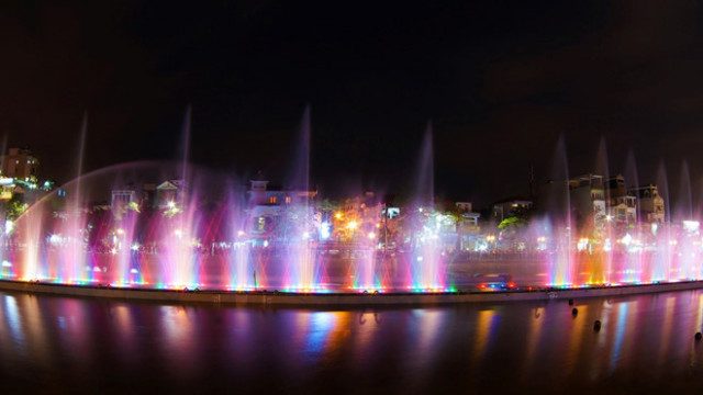 Thiết kế thi công nhạc nước tại Thanh Hóa