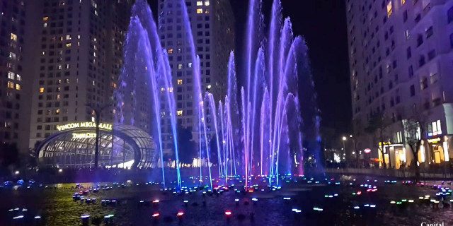 Thiết kế thi công nhạc nước tại Thanh Hóa