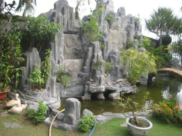 Thiết kế thi công hòn non bộ tại Nghệ An