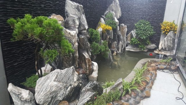 Thiết kế thi công hòn non bộ tại Nghệ An