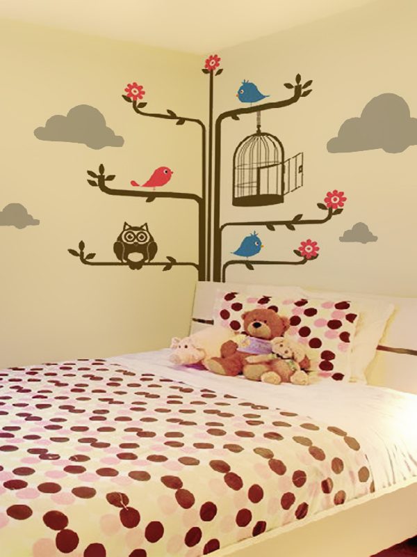 Vẽ tranh tường phòng bé tại hà tĩnh