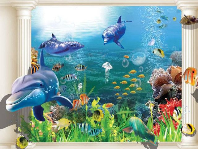 Vẽ tranh tường 3D đẹp tại hà tĩnh