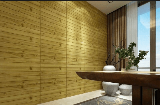 Xốp dán tường giả gỗ