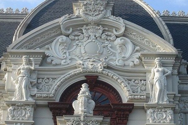 đắp hoa văn tân cổ điển miền bắc 2