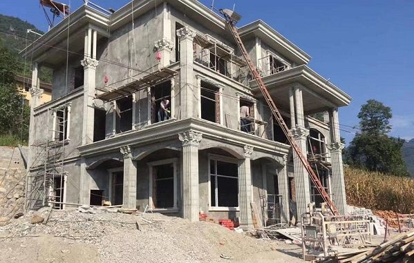 đội thợ đắp phào chỉ đầu cột tại nghệ an hà tĩnh 1