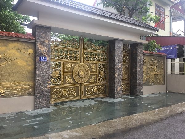 đội thợ đắp vẽ hàng rào tại nghệ an hà tĩnh 10