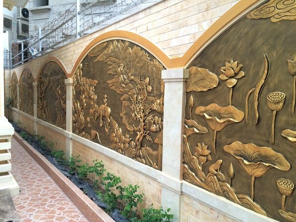 đội thợ đắp vẽ hàng rào tại nghệ an hà tĩnh 7