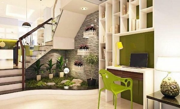 thiết kế thi công tiểu cảnh cầu thang tại nghệ an hà tĩnh 4