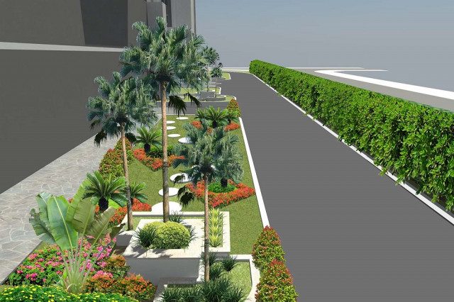 thiết kế thi công cảnh quan đô thị tại tp vinh nghệ an hà tĩnh 8