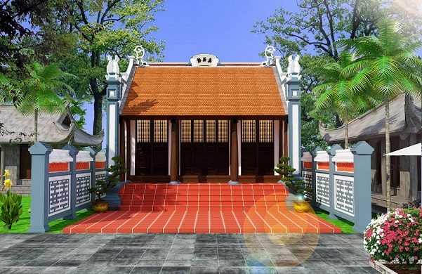 thiết kế thi công nhà thờ từ đường tại nghệ an hà tĩnh 1