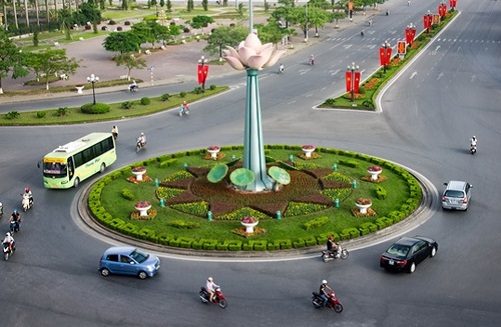 thiết kế thi công vòng xuyến giao lộ tại nghệ an hà tĩnh 4