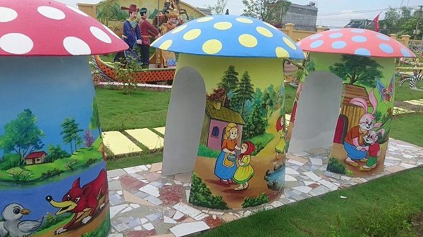 thiết kế thi công vườn cổ tích tại quảng bình huế 7