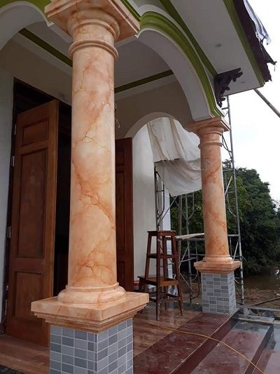 Vẽ sơn giả đá tại nghệ an hà tĩnh 2