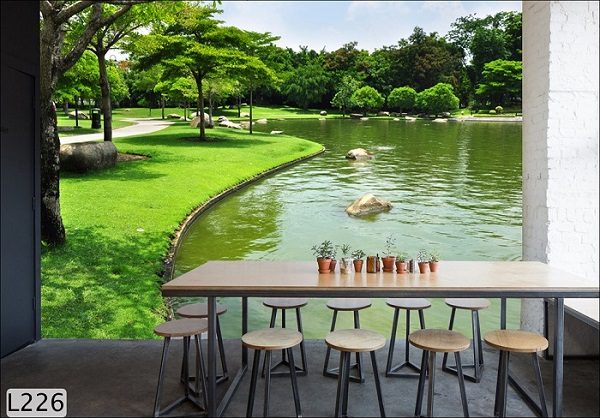 vẽ tranh tường phòng khách tại nghệ an hà tĩnh 2