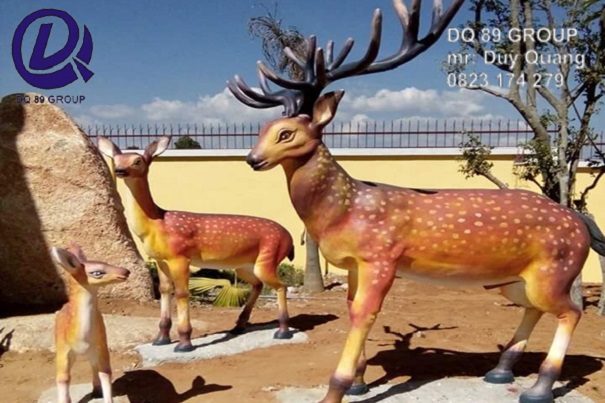 đắp đúc tượng con thú vật 16