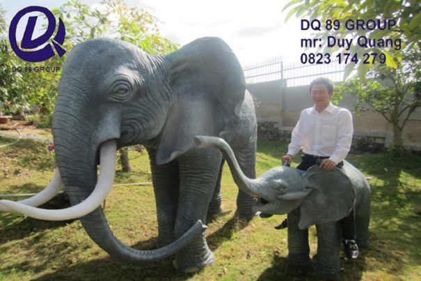 đắp đúc tượng con thú vật 3