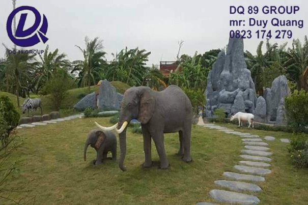 đắp đúc tượng con thú vật 6