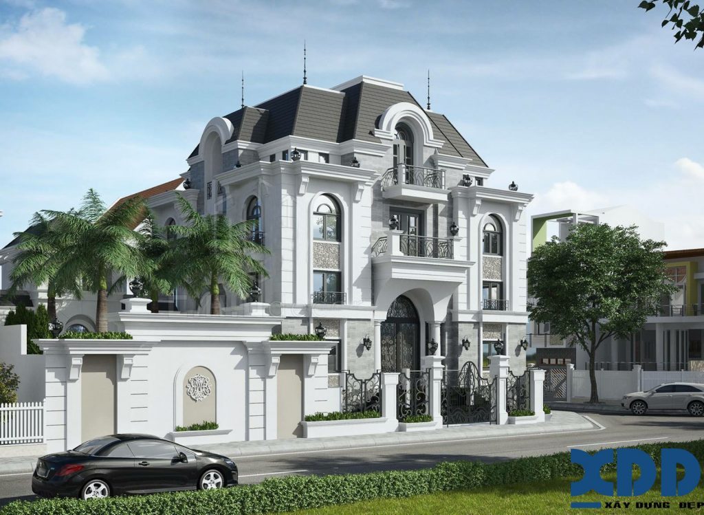 công ty thiết kế thi công biệt thự lâu đài đẹp nhất 10