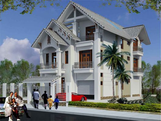 công ty thiết kế thi công biệt thự lâu đài đẹp nhất 5