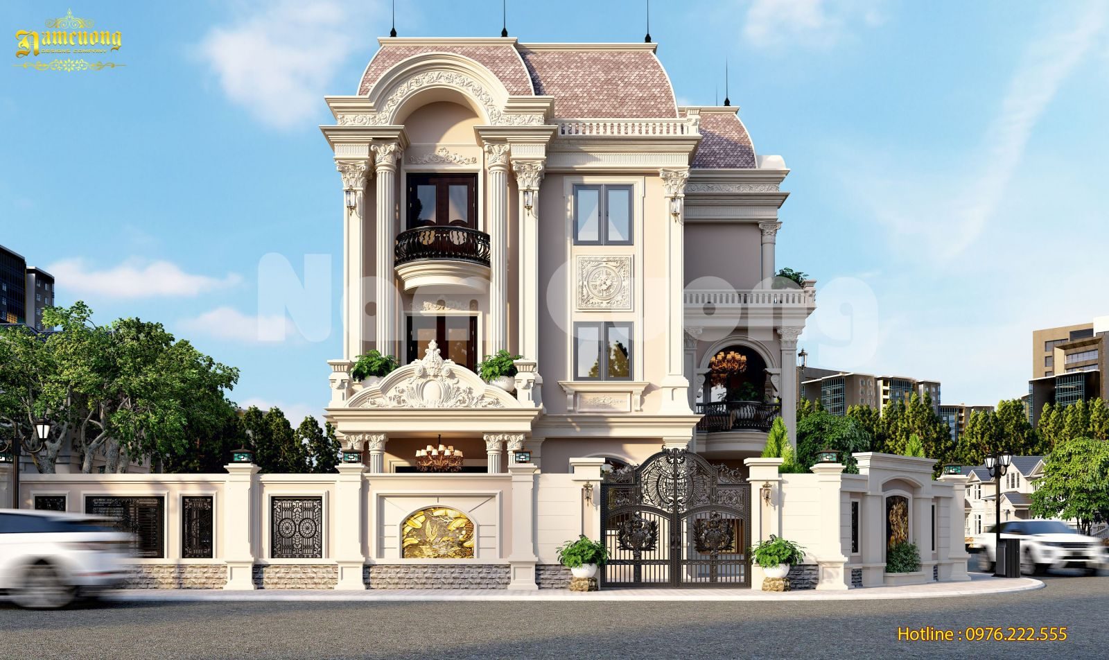 công ty thiết kế thi công biệt thự lâu đài đẹp nhất 8